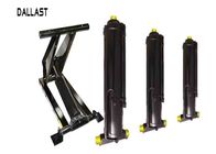 Double Acting Hydraulic Cylinder Lift Vertical to Axis Foot Type with Breckets for Trailer